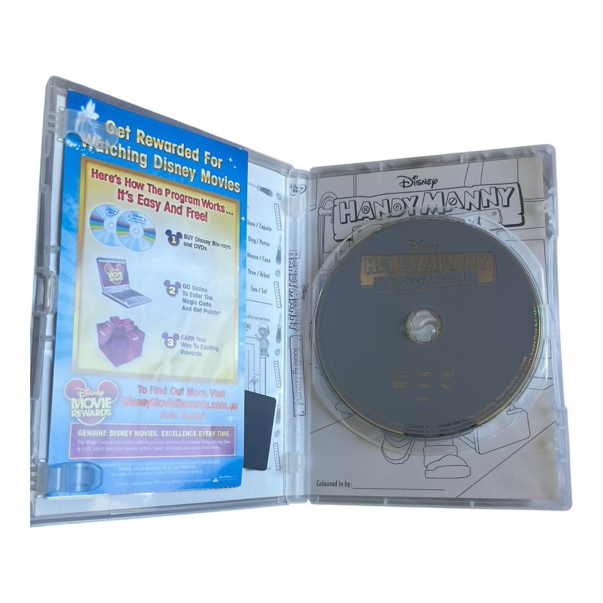 Handy Manny-Tooling Around (DVD, 2006) for sale online | eBay
