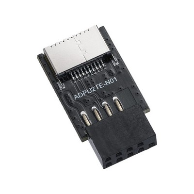 USB 3.2 Type-E to USB 2.0 9-Pin Adapter - Plug & Play for Windows 11/10/8/7, Mac