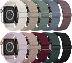 10 Pack Stretchy Bands Compatible with Apple Watch Band 40Mm 38Mm 41Mm 42Mm 44Mm