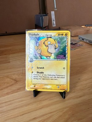 Pokemon TCG Holon Phantoms Psyduck Delta Species Card 81/110 Stamped Holo