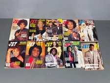 Vintage Jet Magazine Large Lot of 10 - Whitney Houston James Brown Bobby Brown