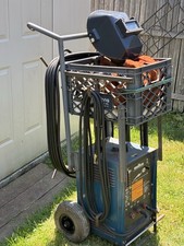 MILLER Thunderbolt 225/225 Arc Stick WELDER On Doly+50 Ft Extension Cord + Extra