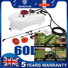 60L ATV Quad Sprayer Weed Sprayer 12V Tank Boom Hand Lance Agricultural Crop NEW