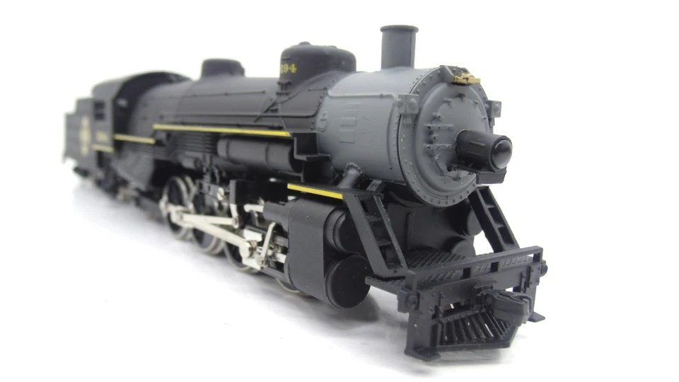 IHC HO 2-8-2 Erie Mikado Steam Locomotive & Tender Train w/Flywheel M9470 READ - Image 4 of 4