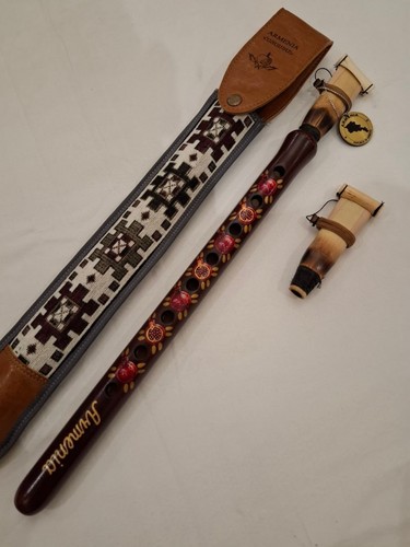 Professional Apricot A (La) duduk,National armenian handmade duduk with Beautif