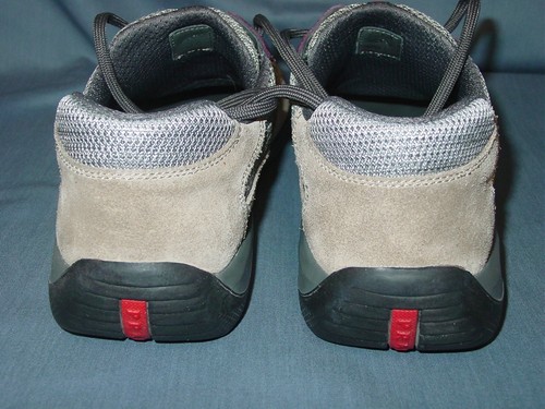 Größe 12 – Prada Americas Cup braune burgunderrote Wildleder-Sneaker🤎 EINZELHANDEL 925 $! - Bild 9 von 14