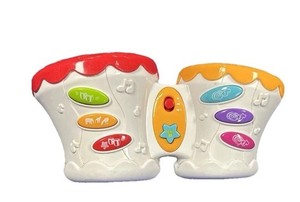 Fat Brain Toys Beat Bop Bongo Musical Interactive Toy