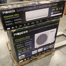 Pioneer Diamante Ultra 23,000 BTU 20 SEER2 Ductless Heat Pump Set WYT024GLFI22RL