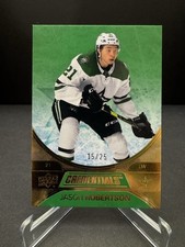 2021-22 Upper Deck Credentials Jason Robertson Green 15/25