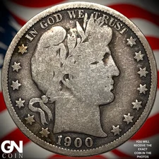 1900 O Barber Half Dollar Z2552