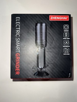 Electronic Cordless Smart Grinder Zhenghai Herb and Spice Grinder Open Box New