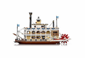 Alt Of River Steamboat Lego 21356 With 4090 pcs. | Generic Bricks