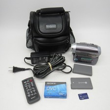 Sony Video Camera Camcorder DCR-HC90 MiniDv Bundle - TESTED