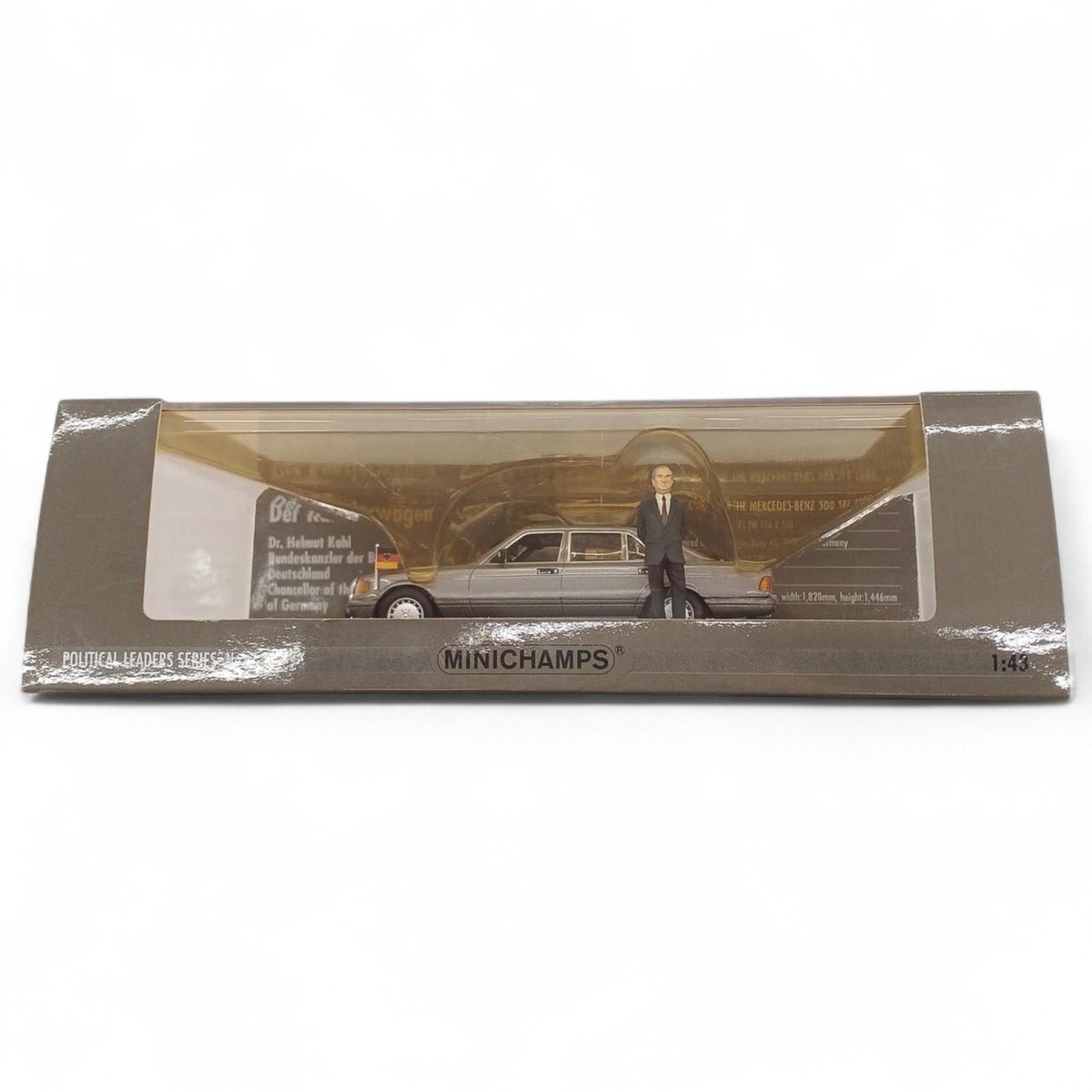 Mini Champs Mercedes-Benz 500Sel Bundeskanzler 1/43 Minicar | eBay