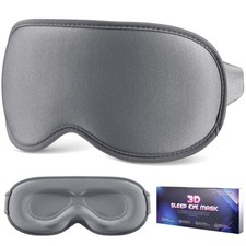 Sleep Mask for Side Sleeper Women Men, Eye 1 Count Pack of 1 , Grey