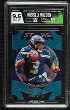 2020 Certified Stars Mirror Teal 35/50 Russell Wilson HGA 9.5 GEM MINT 1ia0