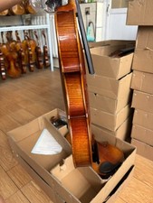 Aged Wood Professional Handmade 4/4 Violin with Case Bow DDP to USA 
