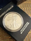1996-P Proof $1 American Silver Eagle Box, & COA