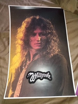 Whitesnake David Coverdale poster classic early years
