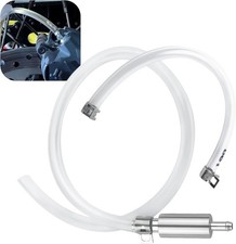 Brake Bleeder Hose With Check Valve For Smooth Fluid Flow And Air Release