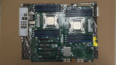 SUPERMICRO X10DAi Dual CPU Motherboard - 2x E5-2620 V3 CPU W/ SHIELD
