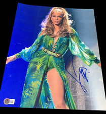 JENNIFER LOPEZ SIGNED AUTOGRAPH 11x14 PHOTO VERSACE DRESS BECKETT BAS COA D