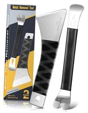 2 Packs Auto Trim Removal Tool Set, Upgraded Heavy Weight Metal Pry 2-Packs