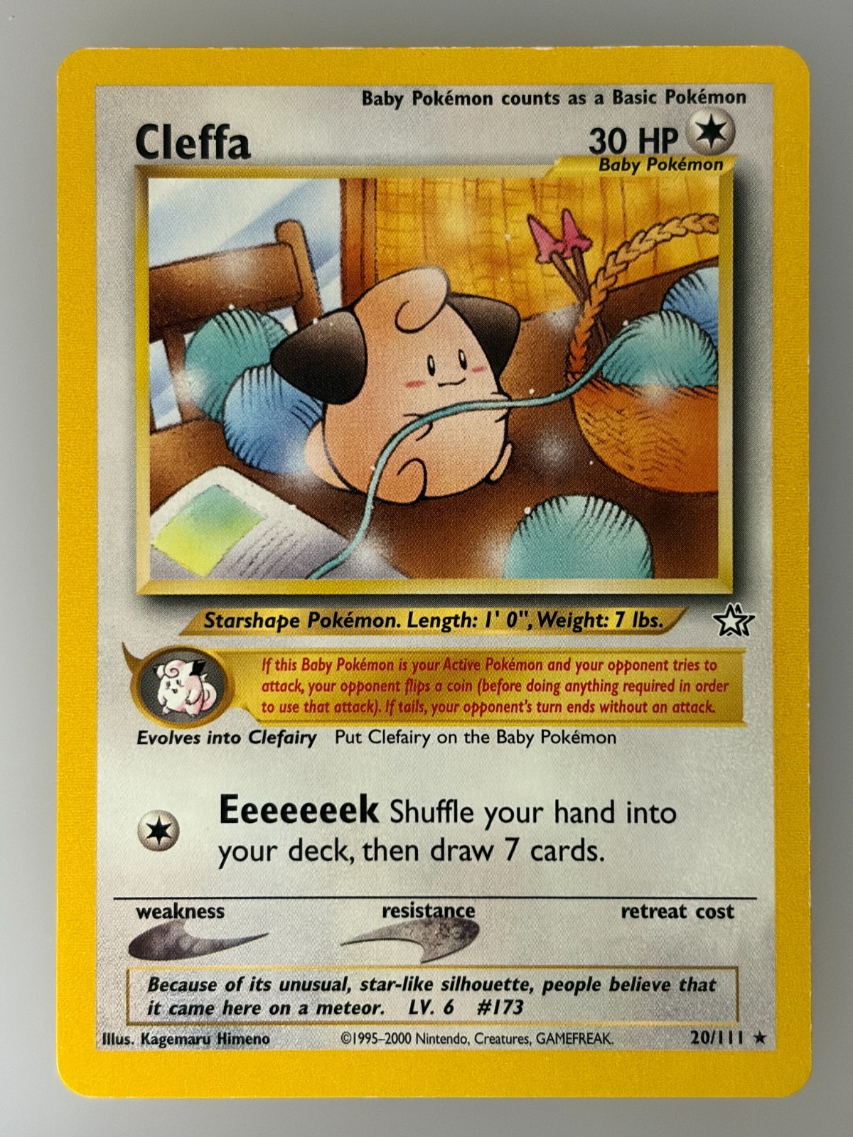 Cleffa 20/111 Neo Genesis Regular