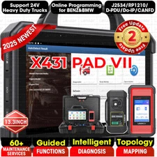 2025 LAUNCH X431 PAD VII ELITE PAD 7 PRO Diagnostic Scan Key Programming Coding