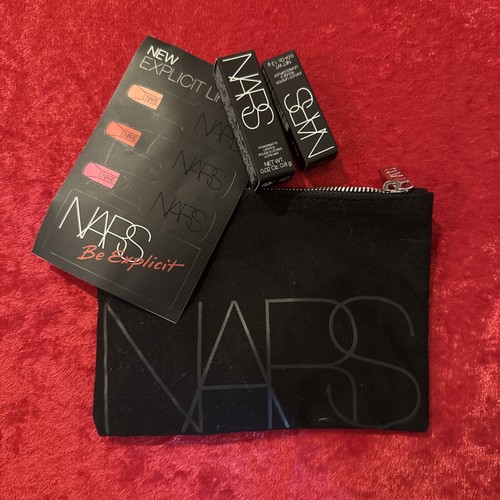 NARS 4 Piece Set Dragon Girl Body Heat Lipsticks Bag Stickers NEW | eBay