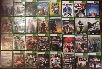 Xbox 360 Game Lot Selection U-Pick, Buy More Save More