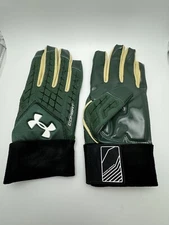 Under Armour TEAM NCAA COMBAT Green XL Men’s Football Gloves