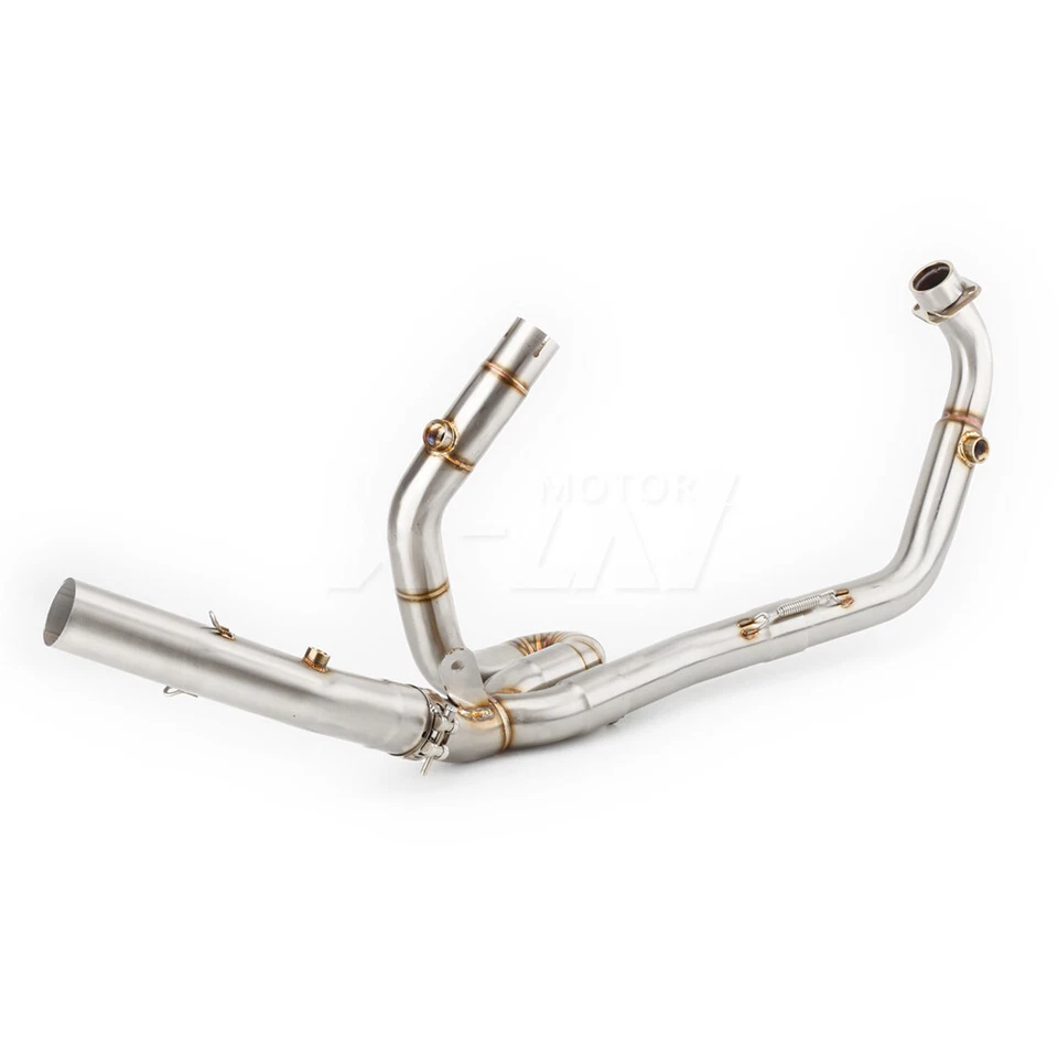 For Suzuki SV650 S 2003-2015 SV650S Motorcycle Exhaust Muffler Header Link Pipe Foto 3 de 4