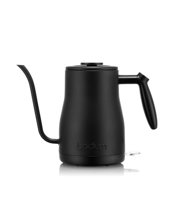 Bodum 34oz Bistro Gooseneck Electric Water Kettle Pour Over Coffee & Tea Stai...