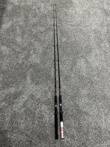 Fishing Rod Shakespeare Ugly Stik Casting Cal 1100 6’6 Medium 8-20lb Lot Of 2