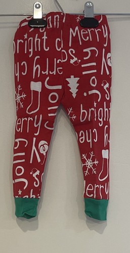 Carter’s Baby Girls Christmas Holiday Merry & Bright Long Sleeve PJs Red 12 M - Picture 6 of 6