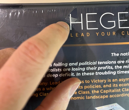 Hegemony "Lead Your Class to Victory" Politico Economic Asymmetric Board Game - Picture 4 of 8