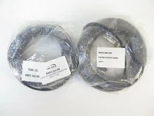 *Lot of 2* Lucent 849138136 50ft CAT5e Patch / Alarm Cable, 8-Pin Circular