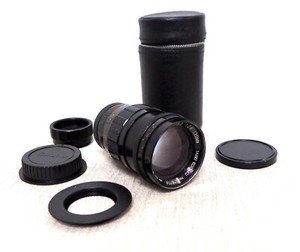 Vintage Telephoto Portrait Macro Bokeh Lens 135mm 2.8 Kit for Canon EOS EF DSLR