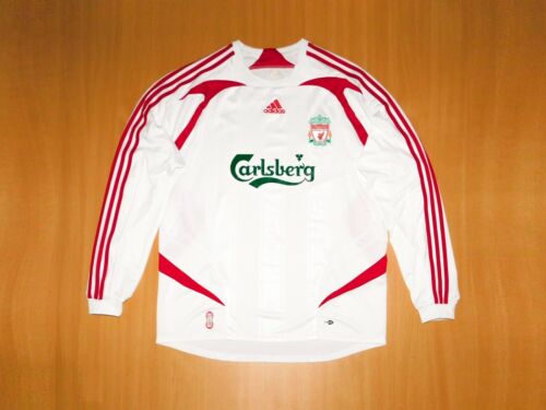 Liverpool 2007 2008 L LARGE shirt LONG jersey camiseta soccer Football ADIDAS 