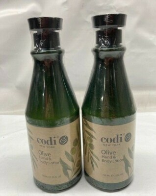 *LOT OF 2* Codi New York Olive Hand And Body Lotion, 25 fl oz- NEW/ SEALED