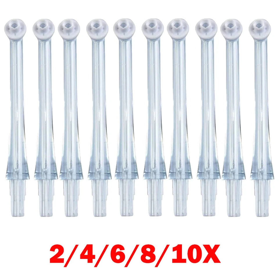 2/4/6/8/10x Nozzle For Philips Sonicare AirFloss Interdental Flosser HX8340 8381