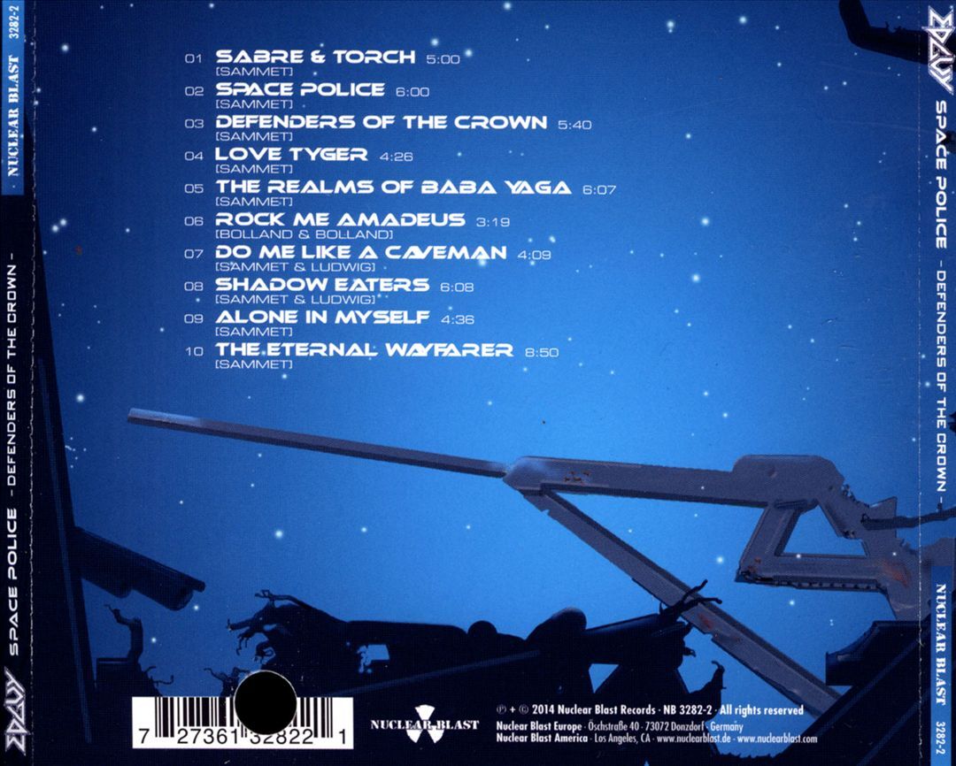 EDGUY SPACE POLICE: DEFENDERS OF THE CROWN NEW CD