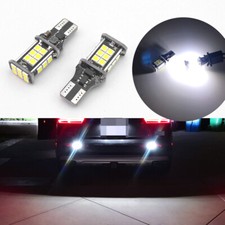 Error Free Xenon White 921 912 T15 Led Bulbs For Euro Car Backup Reverse Lights