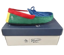 Original Penguin By Musingwear Boater Moccasin Multicolor Kids Size 5 Women 6.5