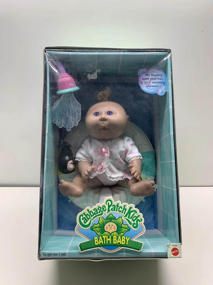 Vintage Cabbage Patch Kids Bath Baby Doll 14133 Mattel 1995