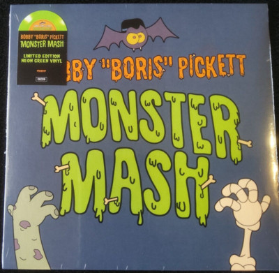 BOBBY ''BORIS'' PICKETT ~ MONSTER MASH ~ SEALED 7'' 2023 ~ NEON GREEN VINYL LTD ED