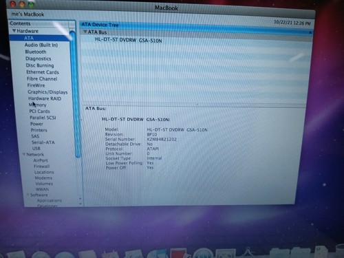 Vintage Apple Mac MacBook 4.1 C2D A1181 White Laptop 4GB 160GB DVD-R OS 10.6.3 - Picture 8 of 12