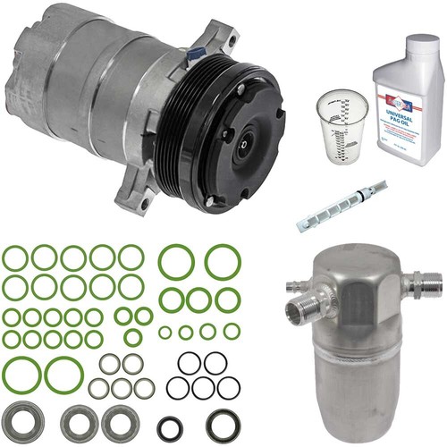 For Cadillac DeVille 1994 1995 Omega AC Compressor w/ A/C Repair Kit
