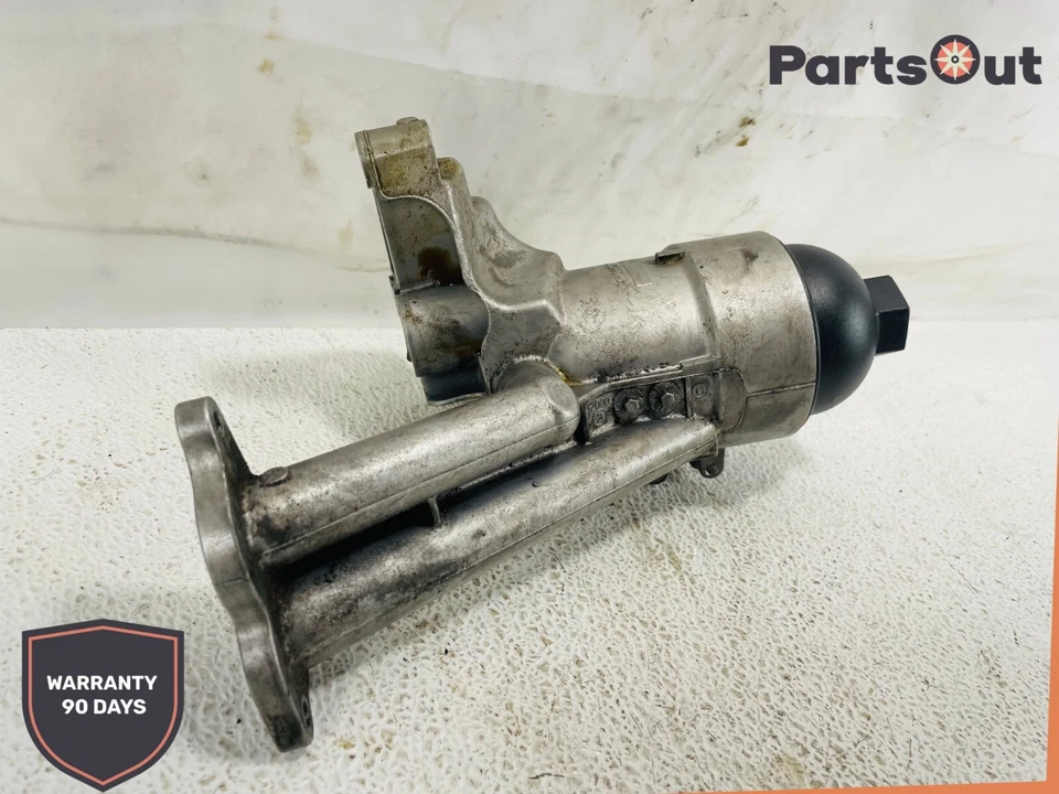 AUDI Q7 2007-2009 4L 4,2 L V8 motor gasolina filtro aceite carcasa adaptador 197 k OEM Foto 3 de 4